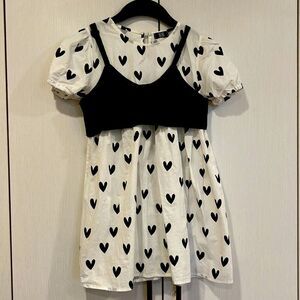 Black and white dress